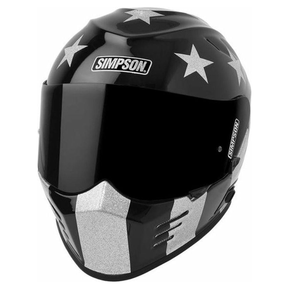 Simpson Venom Sting Rae Full Face Helmet Black - ThrottleChimp