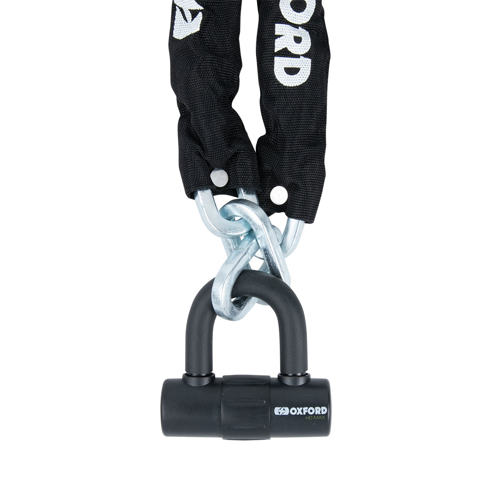 Oxford HD MAX Chain Lock (Image 2) - ThrottleChimp