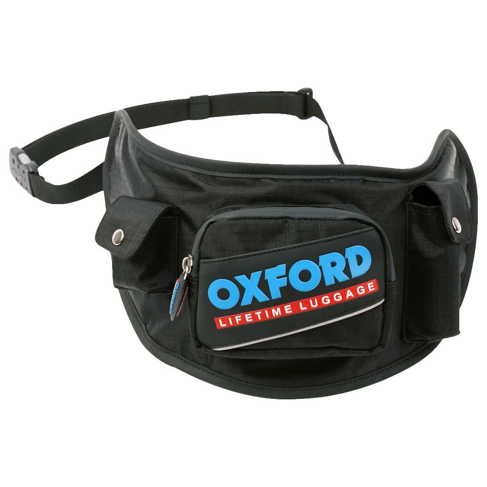 Oxford Retro Waist / Bum Bag Black - ThrottleChimp