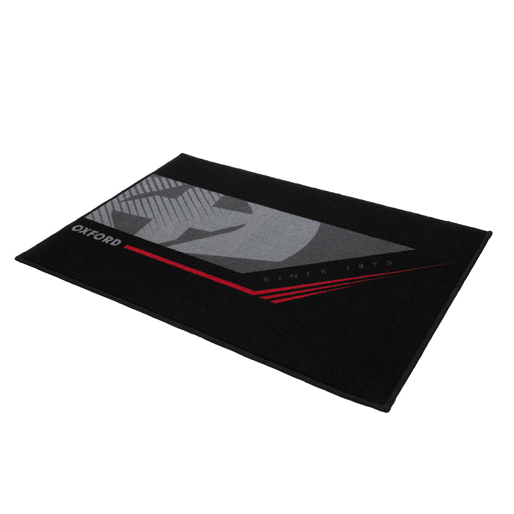 Oxford Garage Door Mat Sport Black - 90 x 60cm - ThrottleChimp