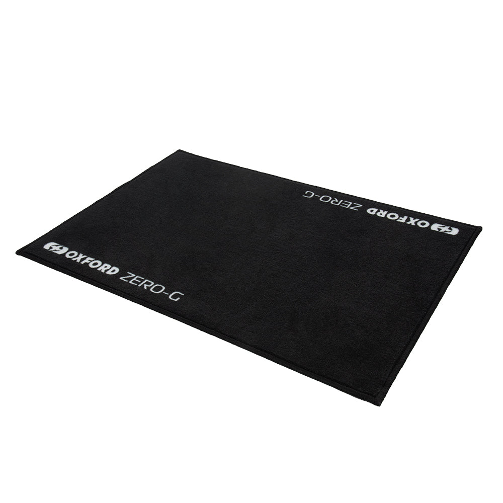 Oxford Garage Door Mat Black With Zero-G Logo - 90 x 60cm - ThrottleChimp