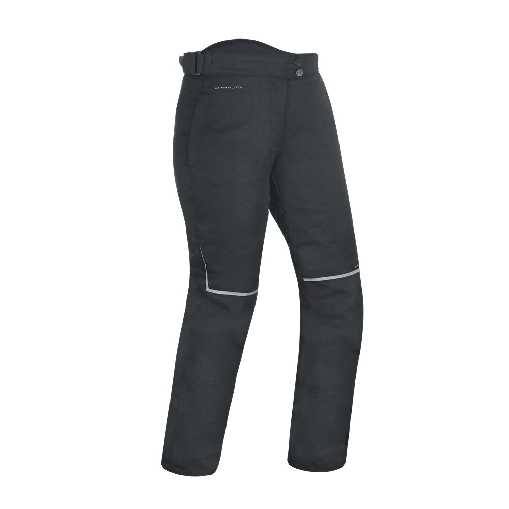 Oxford Dakota 2.0 Ladies Textile Trouser Stealth Black - ThrottleChimp