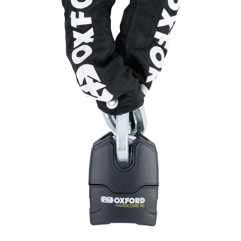 Oxford HardcoreXC13 Chain lock Black - ThrottleChimp