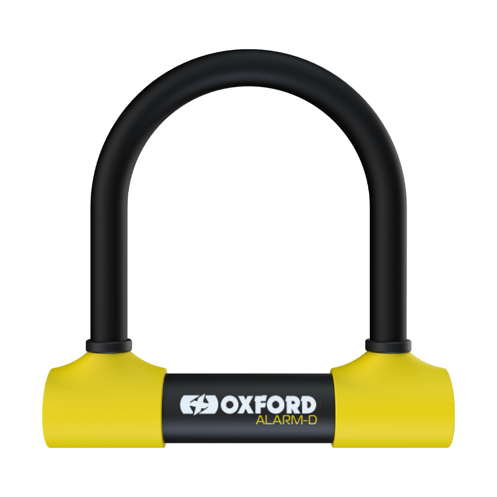 Oxford Alarm-D Security Disc Lock Black / Yellow - 200mm x 196mm x 16mm FREE 1 YEAR Returns, FREE UK Delivery | ThrottleChimp