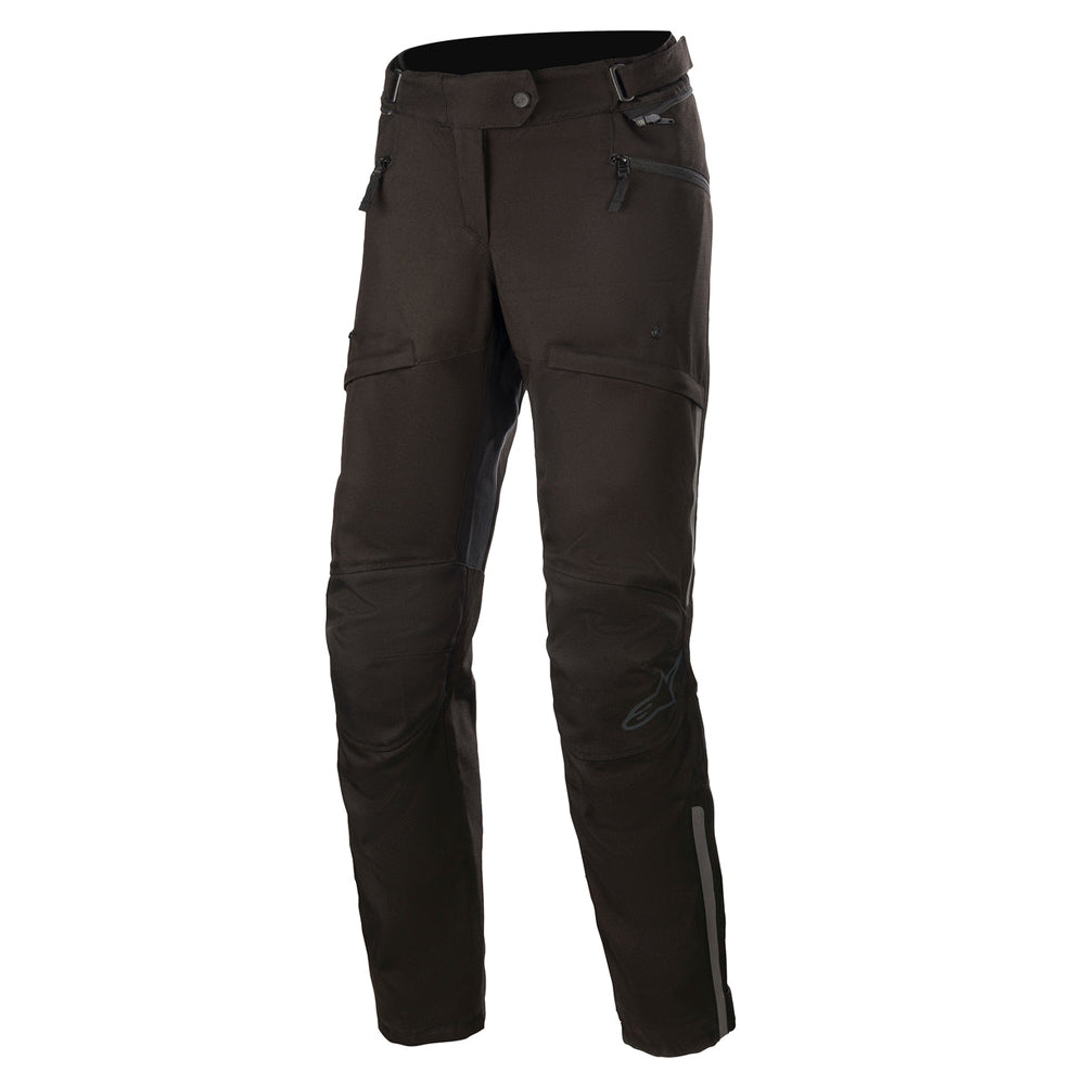 Alpinestars Stella AST-1 V2 Waterproof Ladies Trouser Black / Black - ThrottleChimp