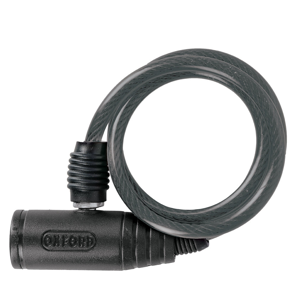 Oxford Bumper Cable Lock Smoke - 600 mm x 6 mm FREE 1 YEAR Returns, FREE UK Delivery | ThrottleChimp