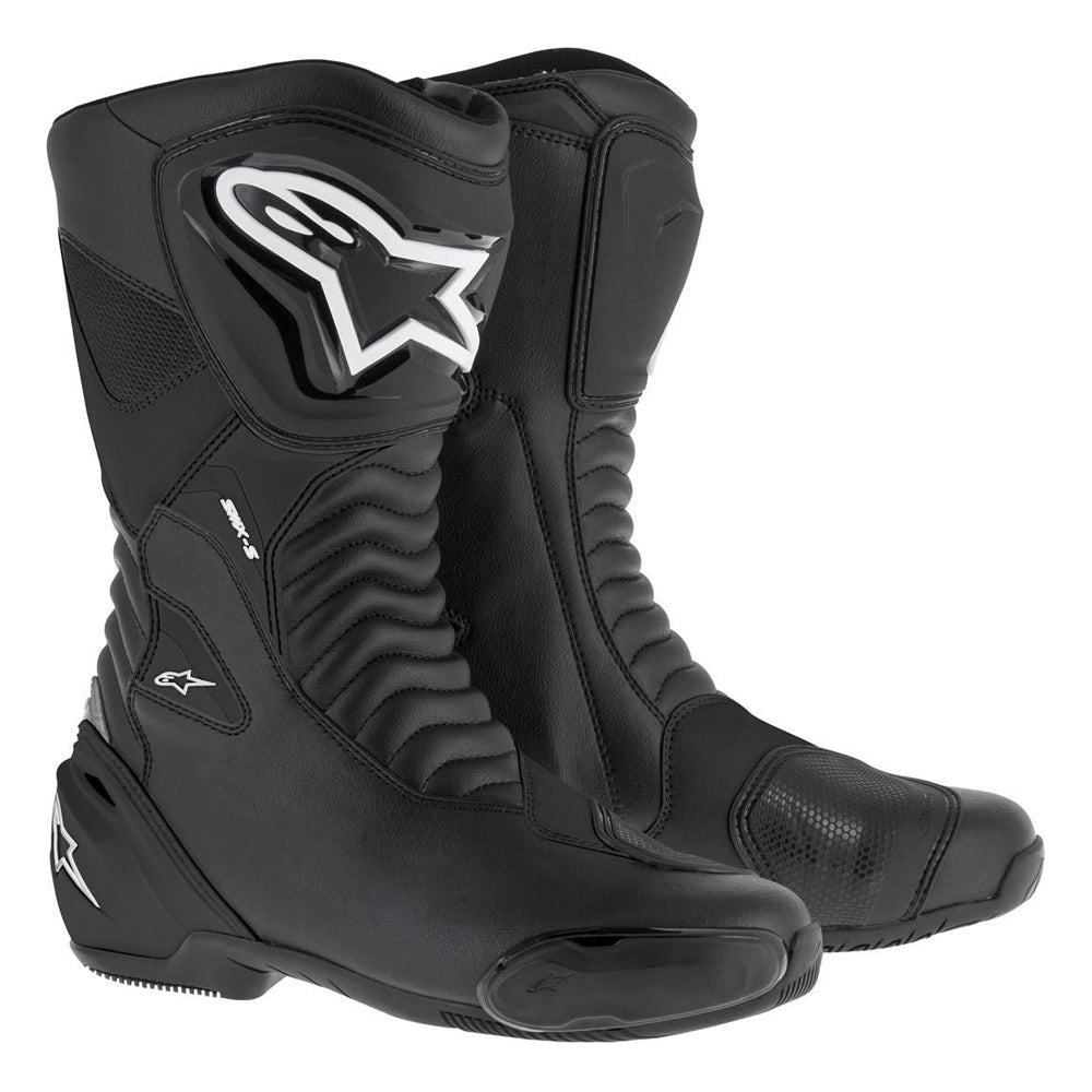 Alpinestars SMX S Boots Black - ThrottleChimp