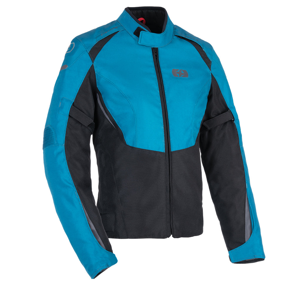 Oxford Iota 1.0 Ladies Textile Jacket Teal - ThrottleChimp