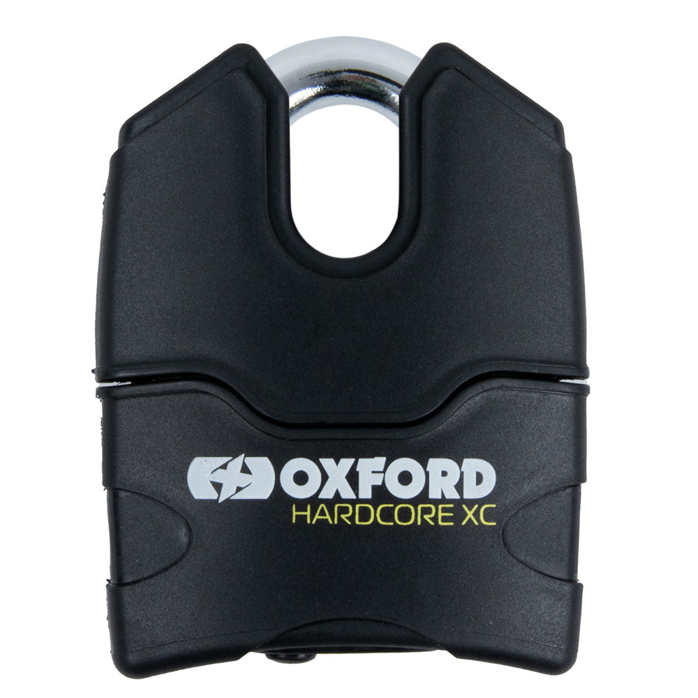 Oxford Hardcore XC13 Padlock Black - 11mm - ThrottleChimp