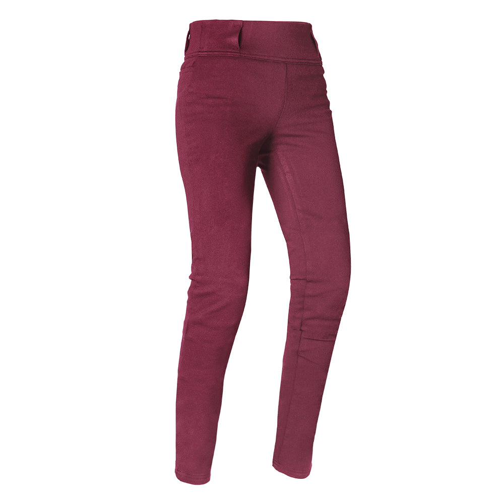 Oxford Super 2.0 Ladies Leggings Burgundy - ThrottleChimp