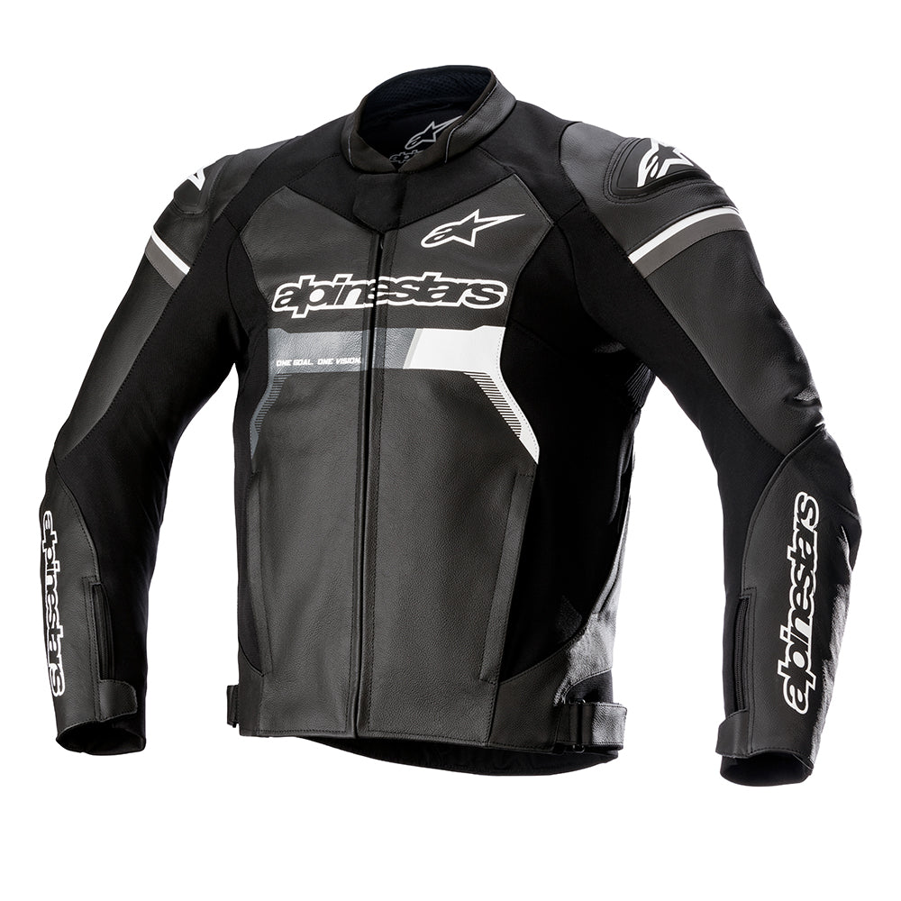 Alpinestars GP Force Leather Jacket Black - ThrottleChimp