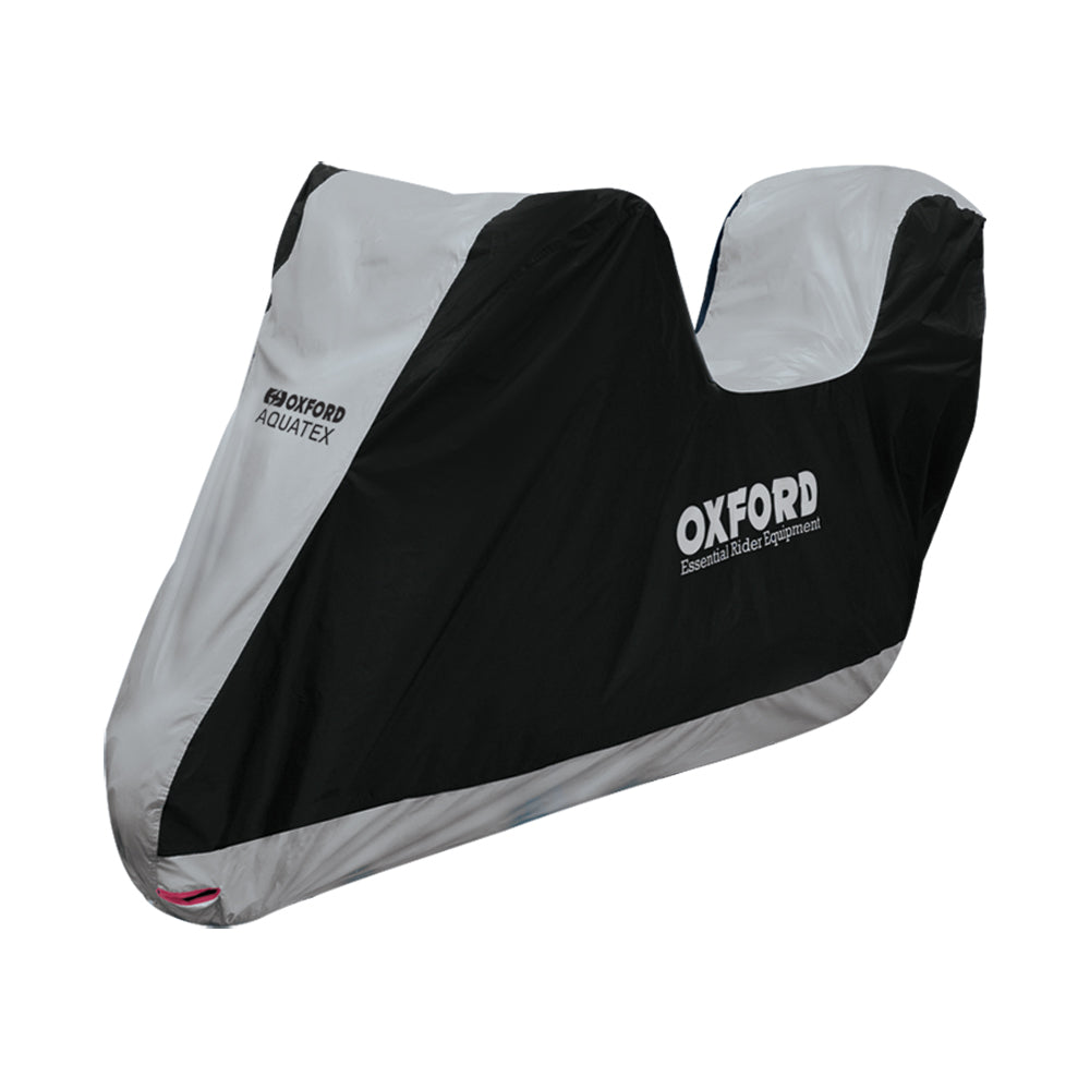 Oxford Aquatex Top Box Black / Silver - ThrottleChimp