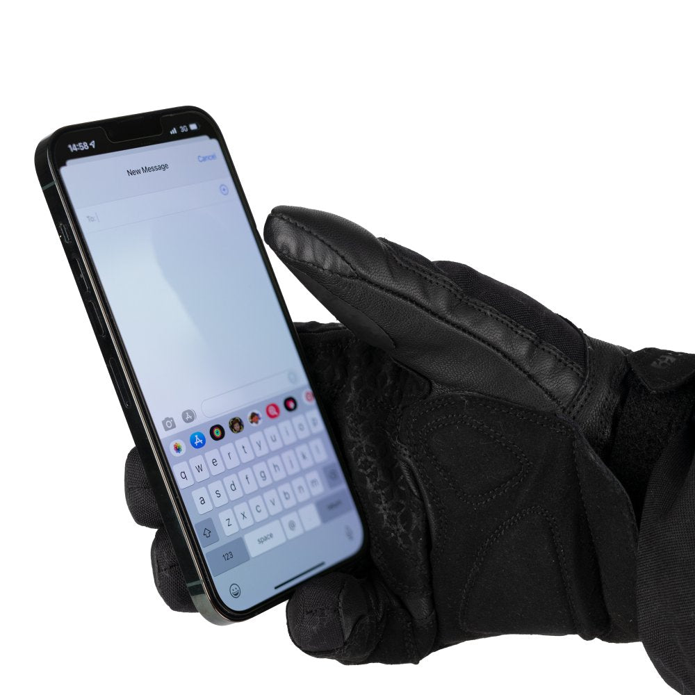 Oxford Smart Fingers Touchscreen Compatible Contact Pads Black For Gloves (Image 4) - ThrottleChimp