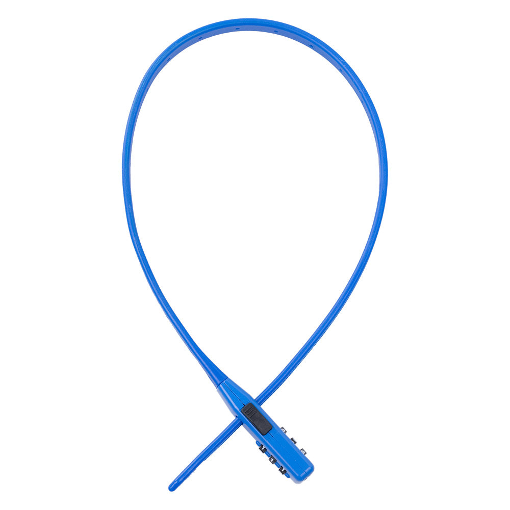 Oxford Combi Zip-Tie Cable Lock Blue - 470mm - ThrottleChimp