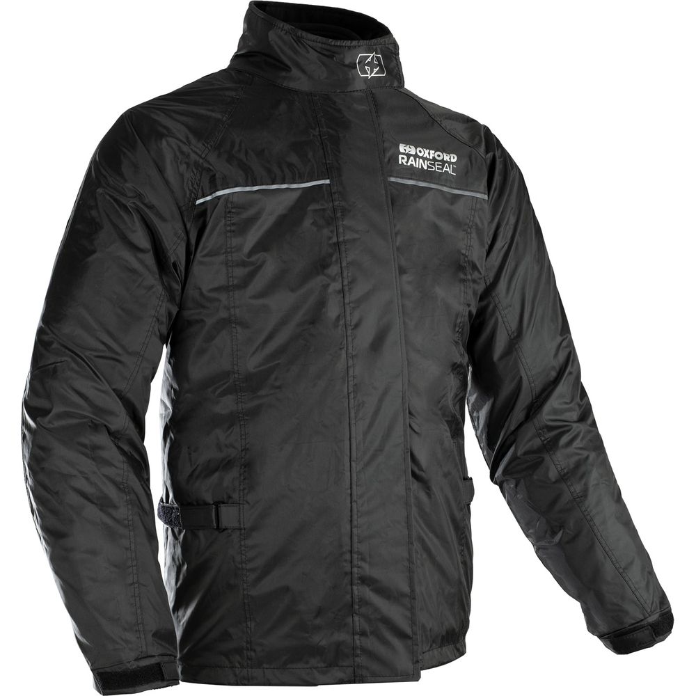 Oxford Rainseal Over Jacket Black - ThrottleChimp