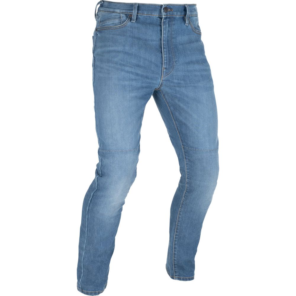 Oxford Original Approved AA Straight Fit Jeans Mid Blue - ThrottleChimp