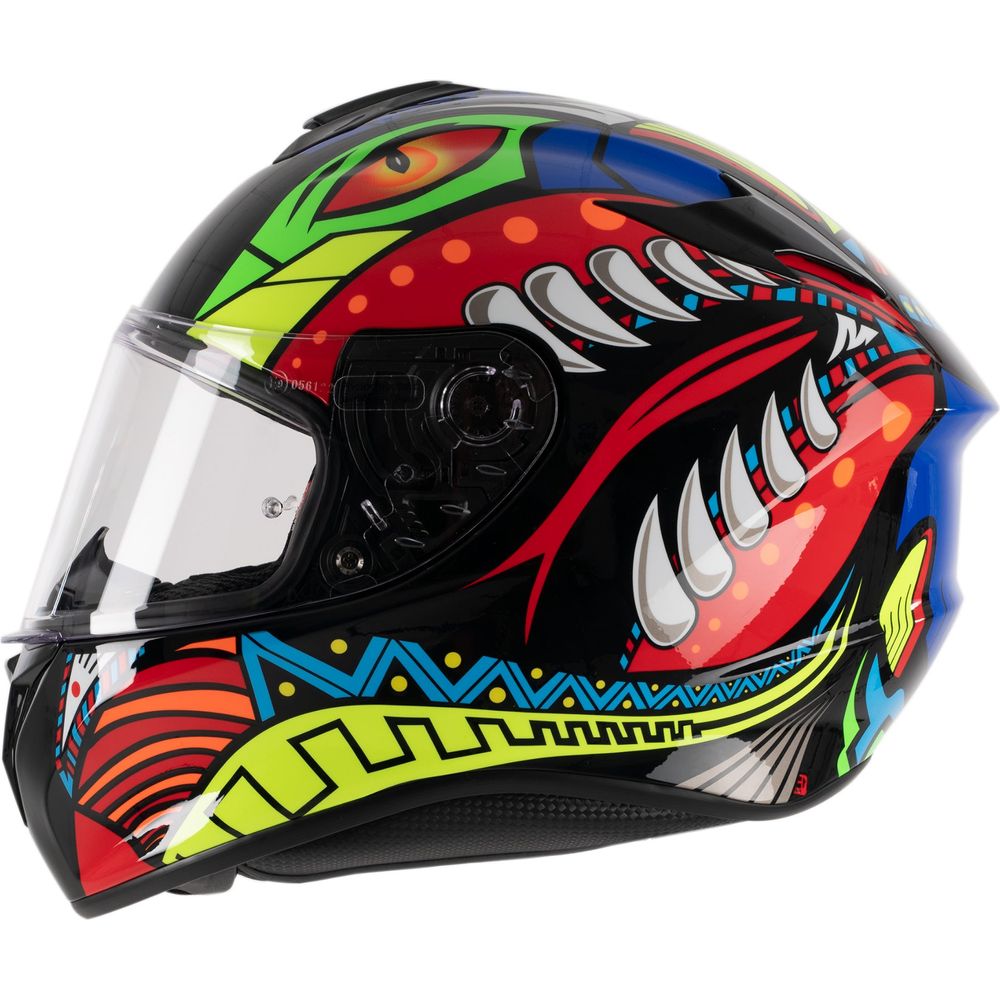 MT Targo Viper 2.0 A1 Full Face Helmet Gloss Black - ThrottleChimp