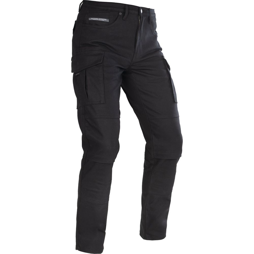 Oxford Original Approved AA Cargo Trouser Black - ThrottleChimp