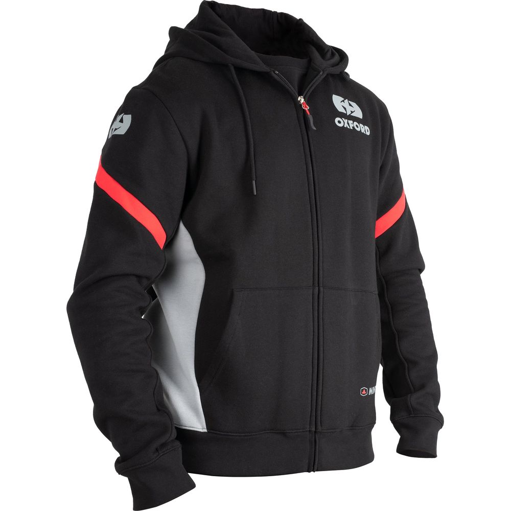 Oxford Racing Hoodie Black - ThrottleChimp