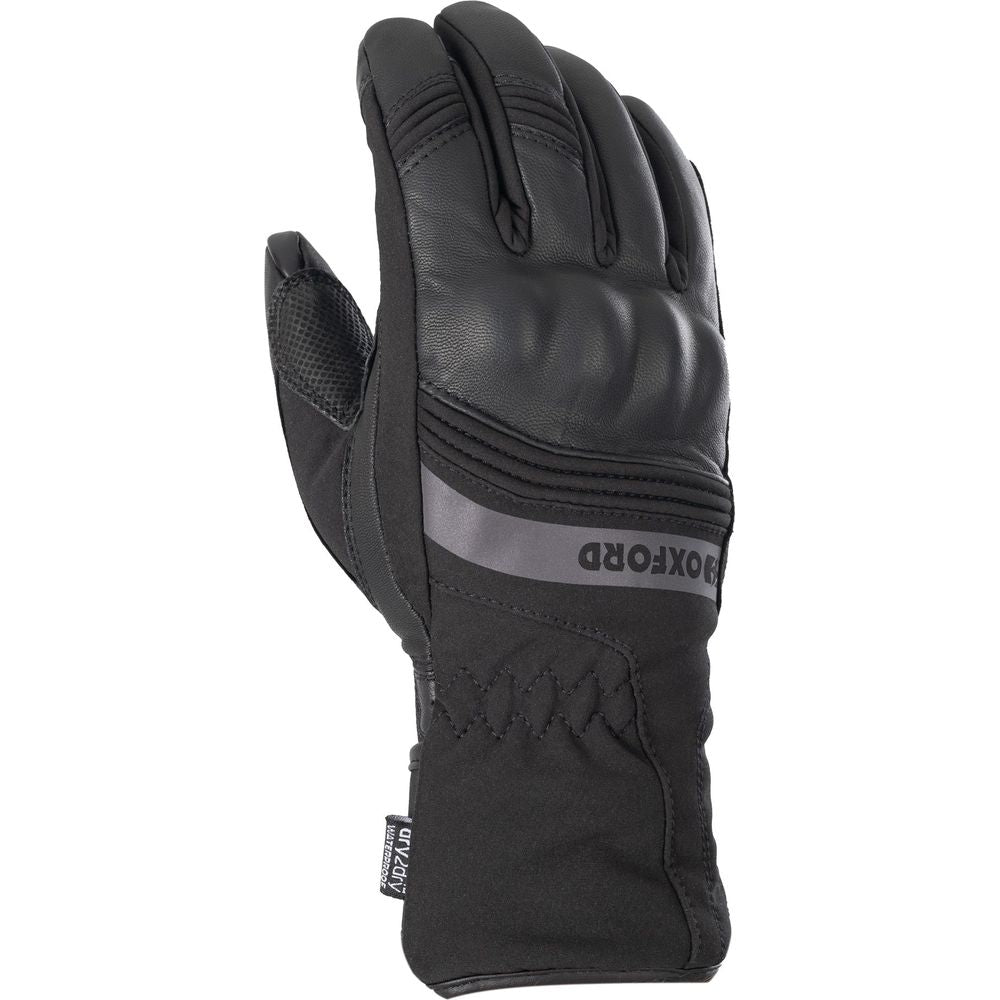 Oxford Calgary 2.0 Ladies Leather Gloves Black - ThrottleChimp