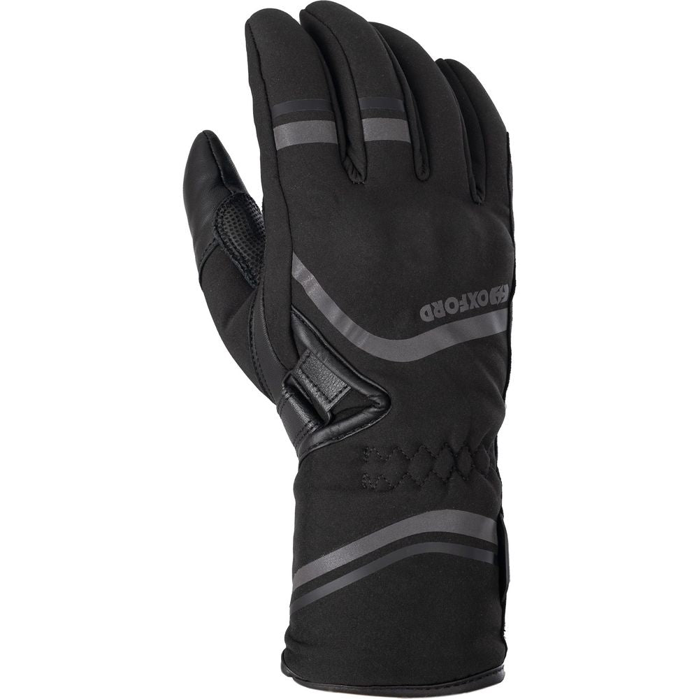 Oxford Ottawa 2.0 Ladies Textile Gloves Black - ThrottleChimp