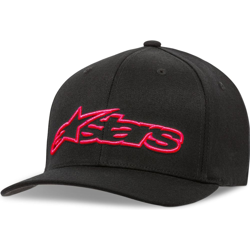 Alpinestars Blaze Flexfit Cap Black / Red - ThrottleChimp