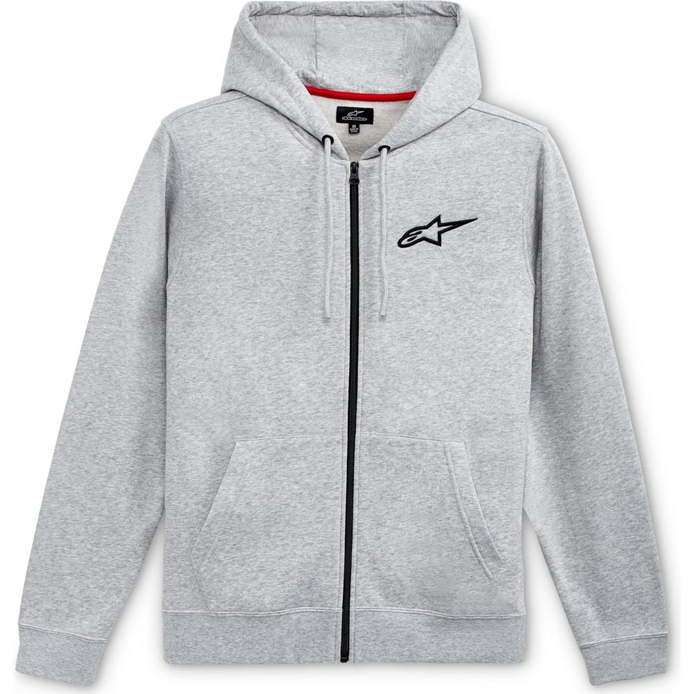 Alpinestars Ageless Chest Hoodie Grey Heather / Black - ThrottleChimp