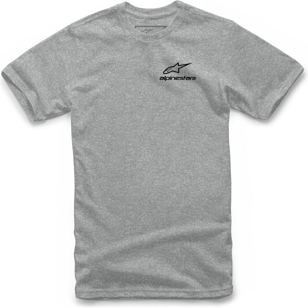 Alpinestars Corporate Tee Grey Heather - ThrottleChimp