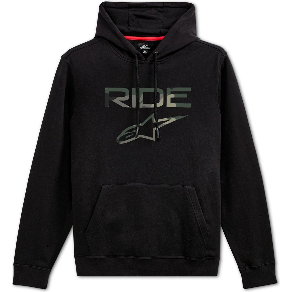 Alpinestars Ride 2.0 Camo Hoodie Black FREE 1 YEAR Returns, FREE UK Delivery | ThrottleChimp