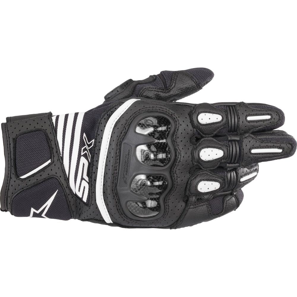 Alpinestars SP X Air Carbon V2 Gloves Black FREE 1 YEAR Returns, FREE UK Delivery | ThrottleChimp