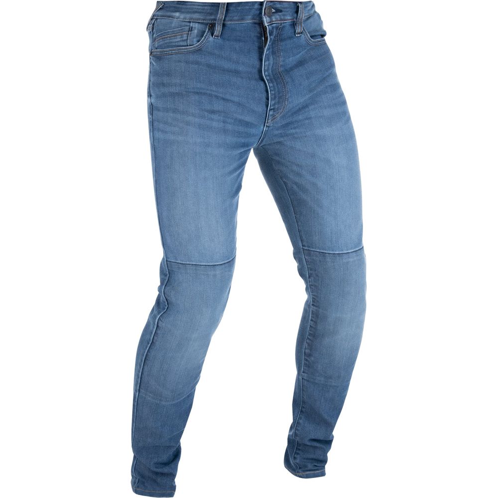 Oxford Original Approved AA Slim Fit Jeans Mid Blue - ThrottleChimp