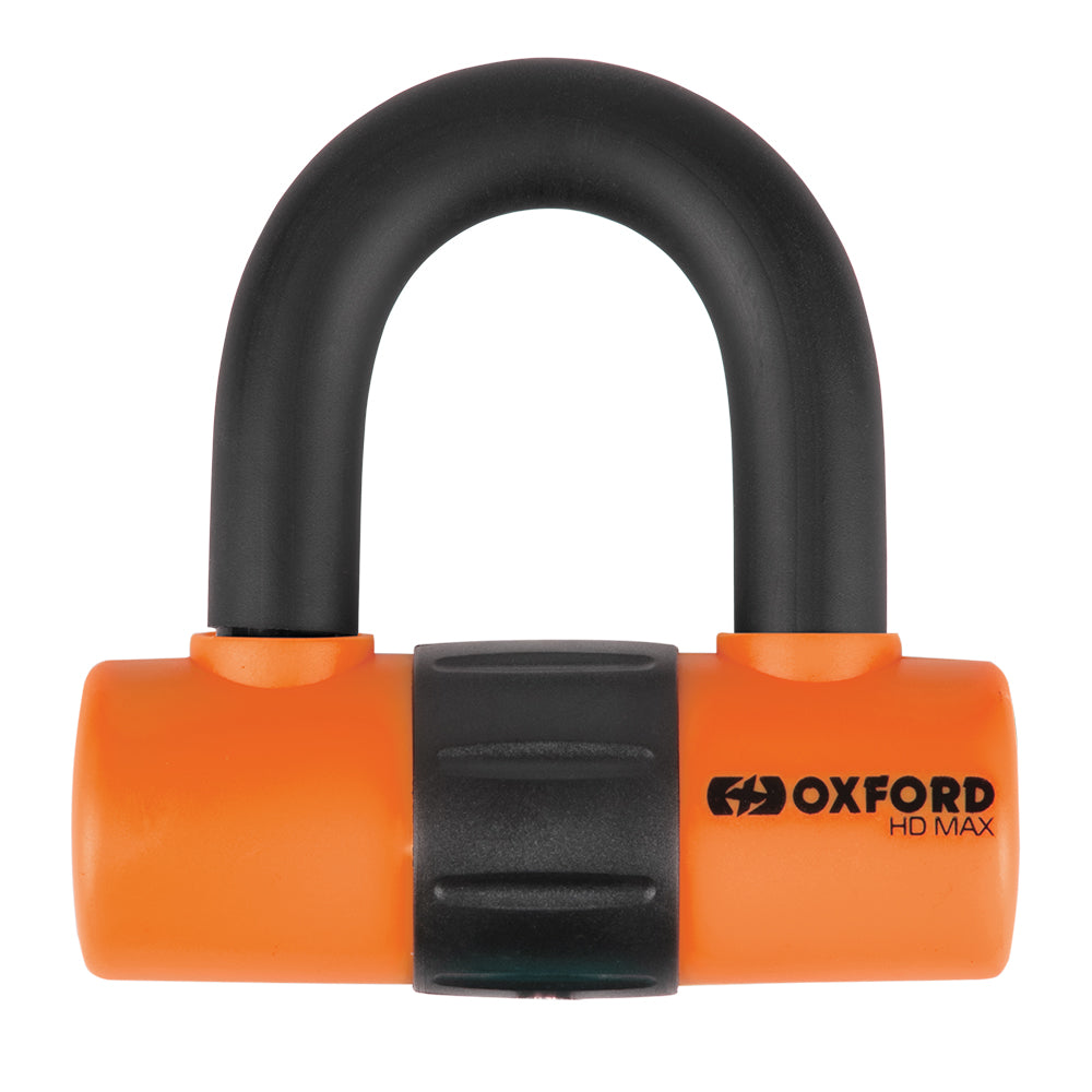 Oxford HD Max Disc Lock Orange - ThrottleChimp