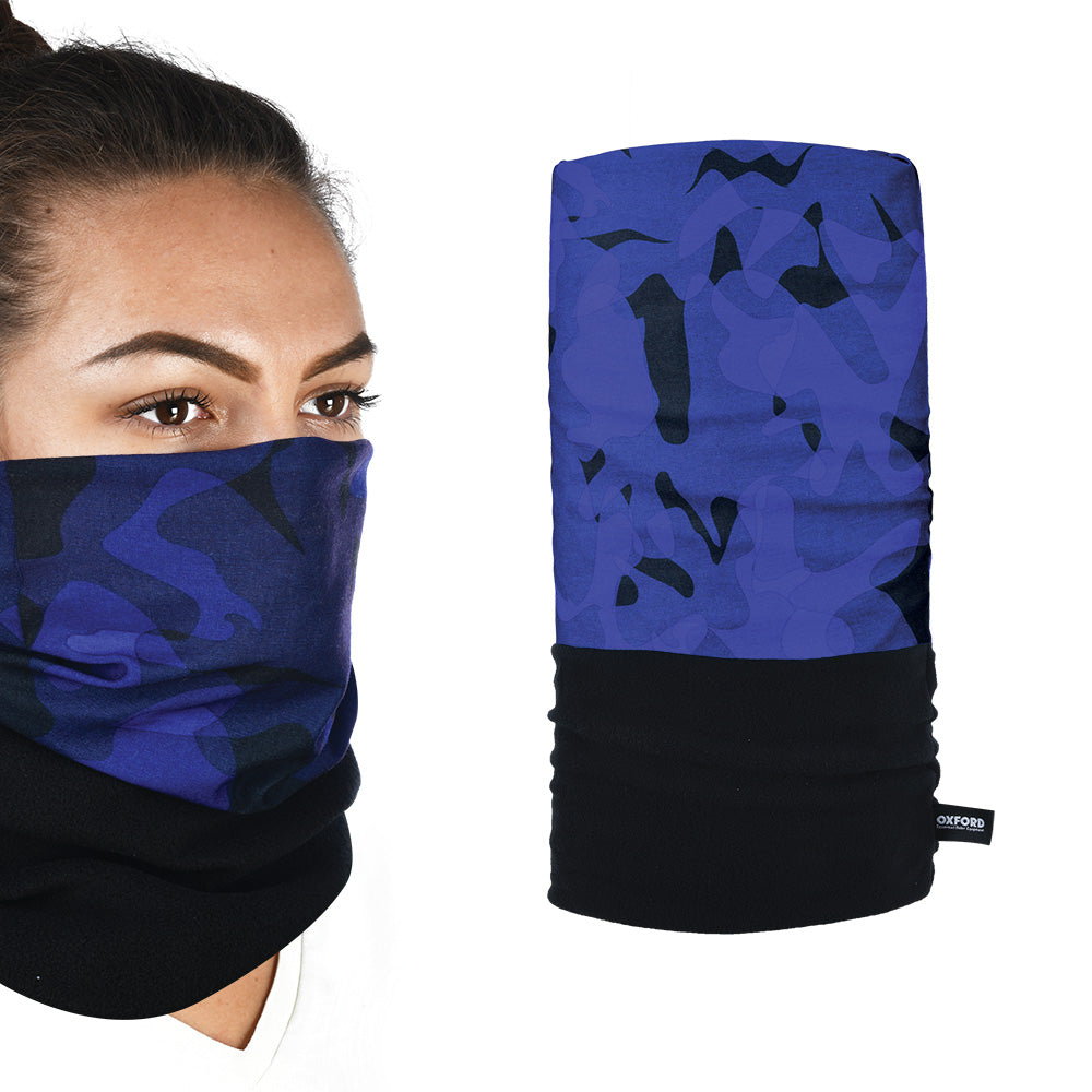 Oxford Snug Thermal Head & Neckwear Havoc Blue (Image 2) - ThrottleChimp