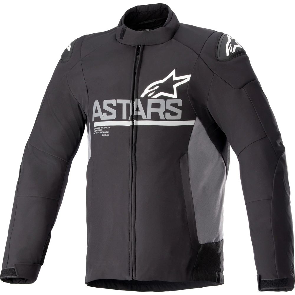 Alpinestars SMX Waterproof Jacket Black / Dark Grey - ThrottleChimp