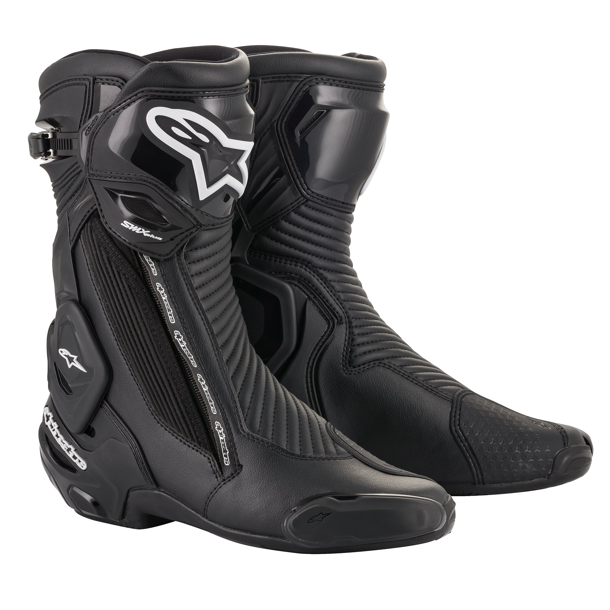 Alpinestars SMX Plus V2 Boots Black - ThrottleChimp