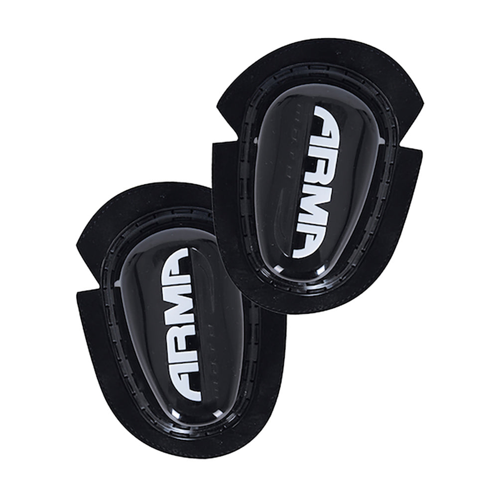 ARMR Teardrop Knee Sliders Black - ThrottleChimp