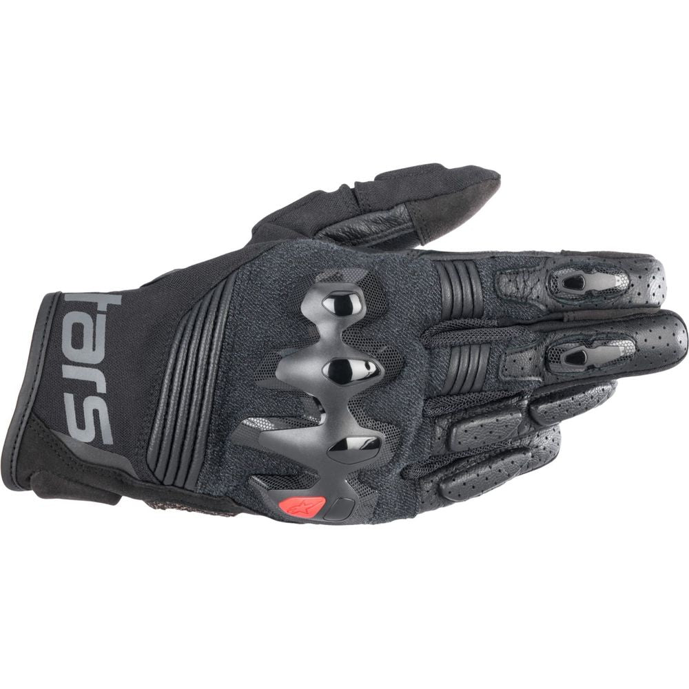 Alpinestars Halo Leather Gloves Black - ThrottleChimp