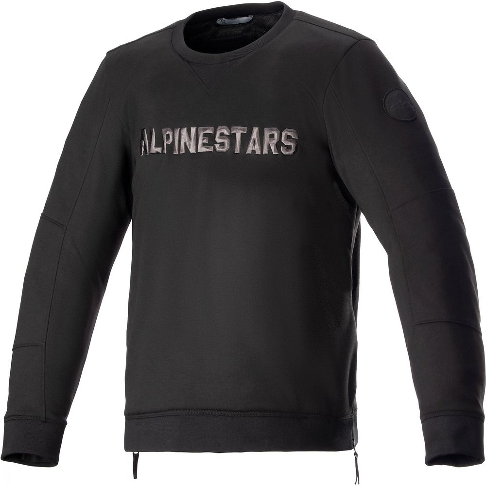 Alpinestars Legit Crew Fleece Black / Cool Grey - ThrottleChimp