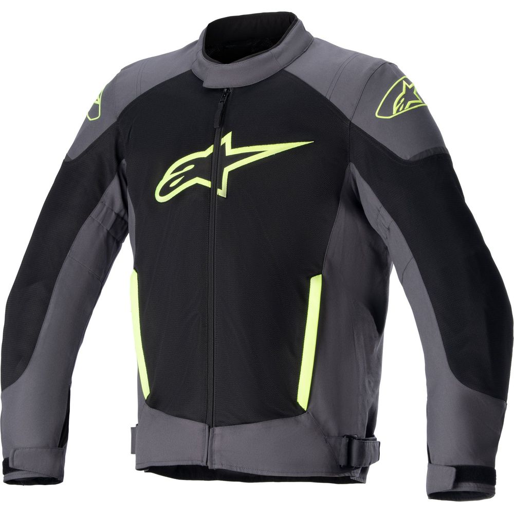 Alpinestars T SP X Superair Jacket Tar Grey / Black / Fluo Yellow - ThrottleChimp