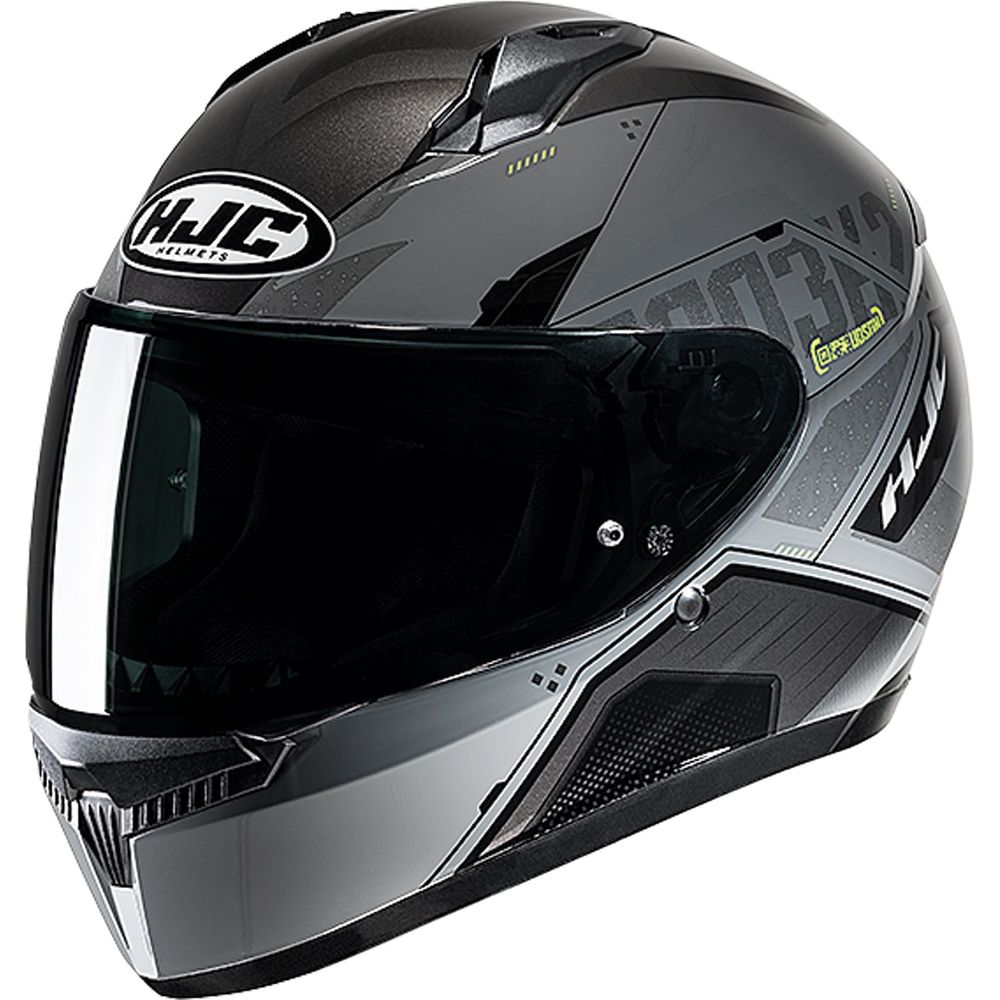 HJC C10 Inka Full Face Helmet MC3H Yellow - ThrottleChimp