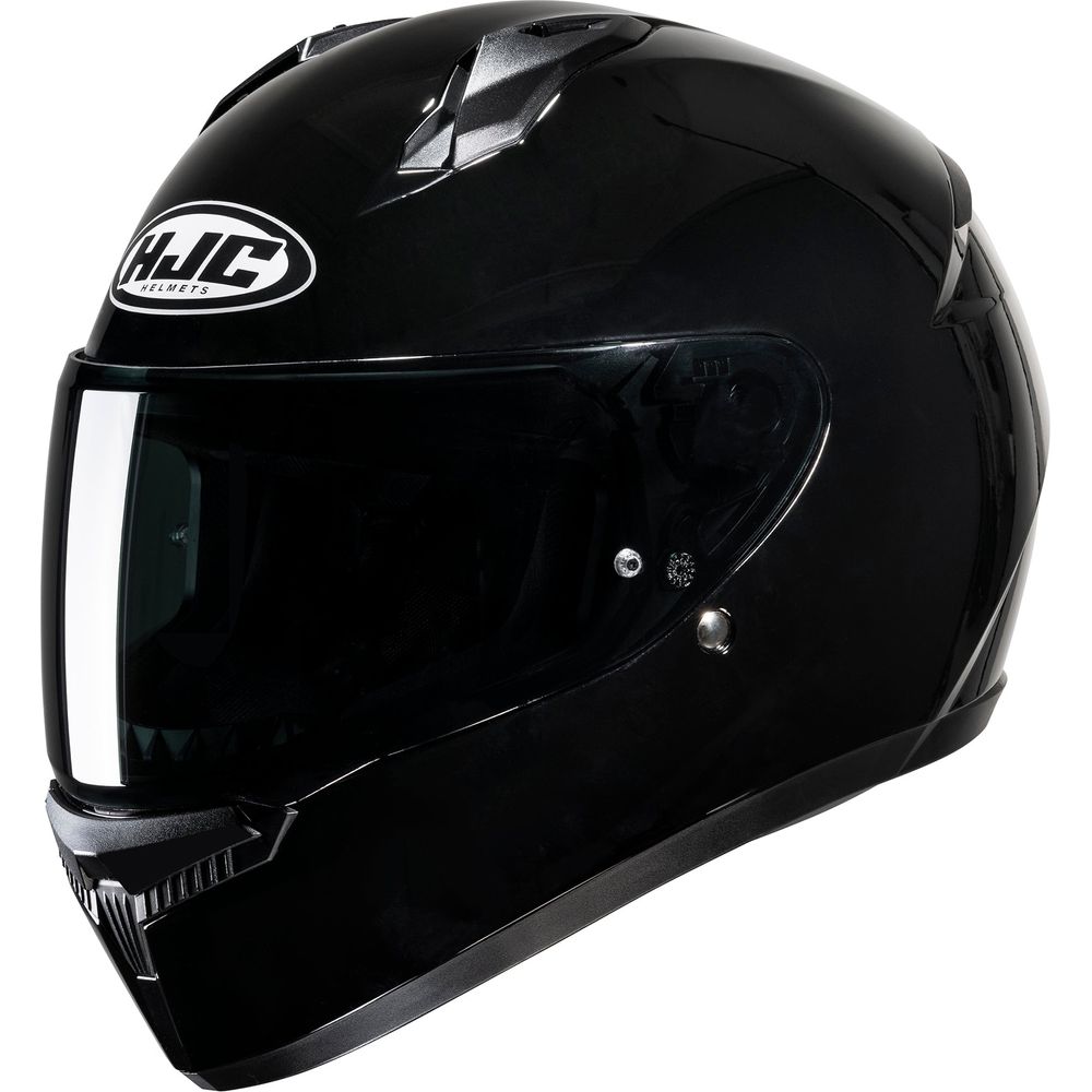 HJC C10 Full Face Helmet Black - ThrottleChimp