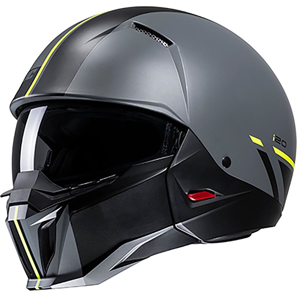 HJC I20 Batol Open Face Helmet MC3HSF Yellow - ThrottleChimp