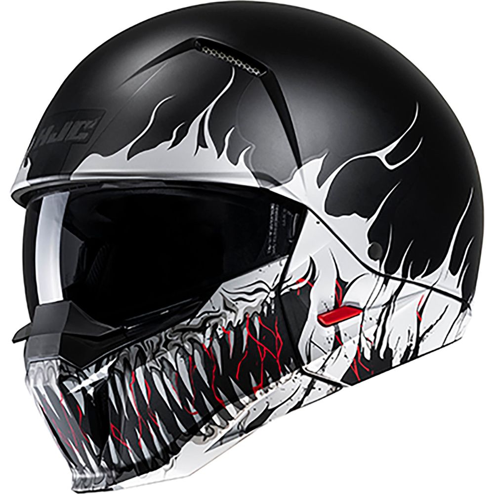 HJC I20 Scraw Open Face Helmet MC5SF Black - ThrottleChimp