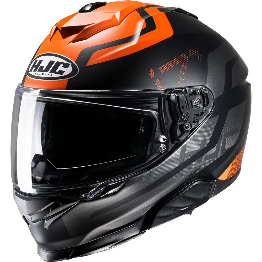 HJC I71 Enta Full Face Helmet MC7SF Orange - ThrottleChimp