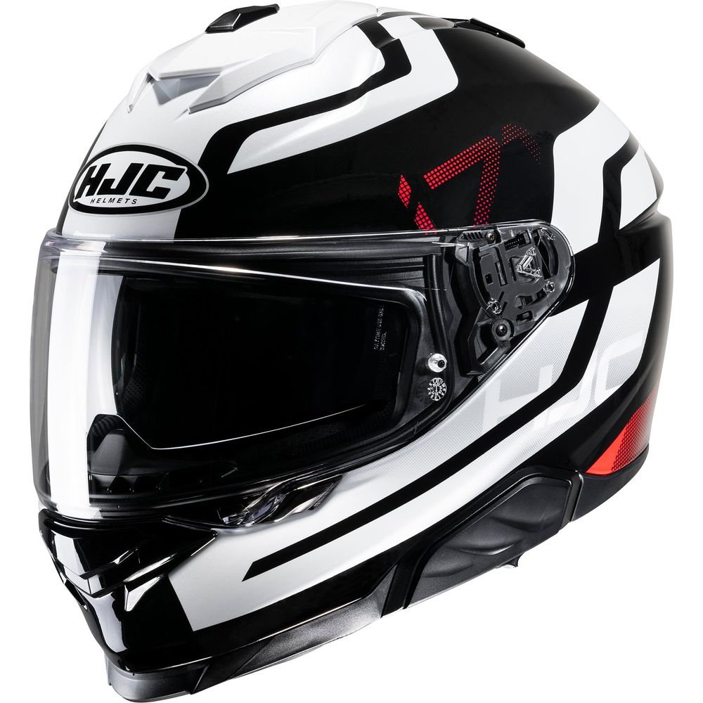 HJC I71 Enta Full Face Helmet MC1 Red - ThrottleChimp