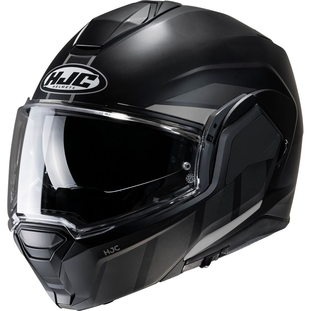 HJC I100 Beis Flip-Up Helmet MC5SF Black FREE 1 YEAR Returns, FREE UK Delivery | ThrottleChimp