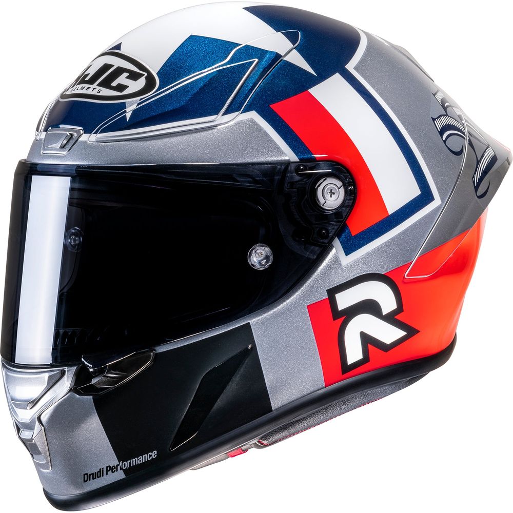 HJC RPHA 1 Ben Spies Silverstar Full Face Helmet Silver - ThrottleChimp