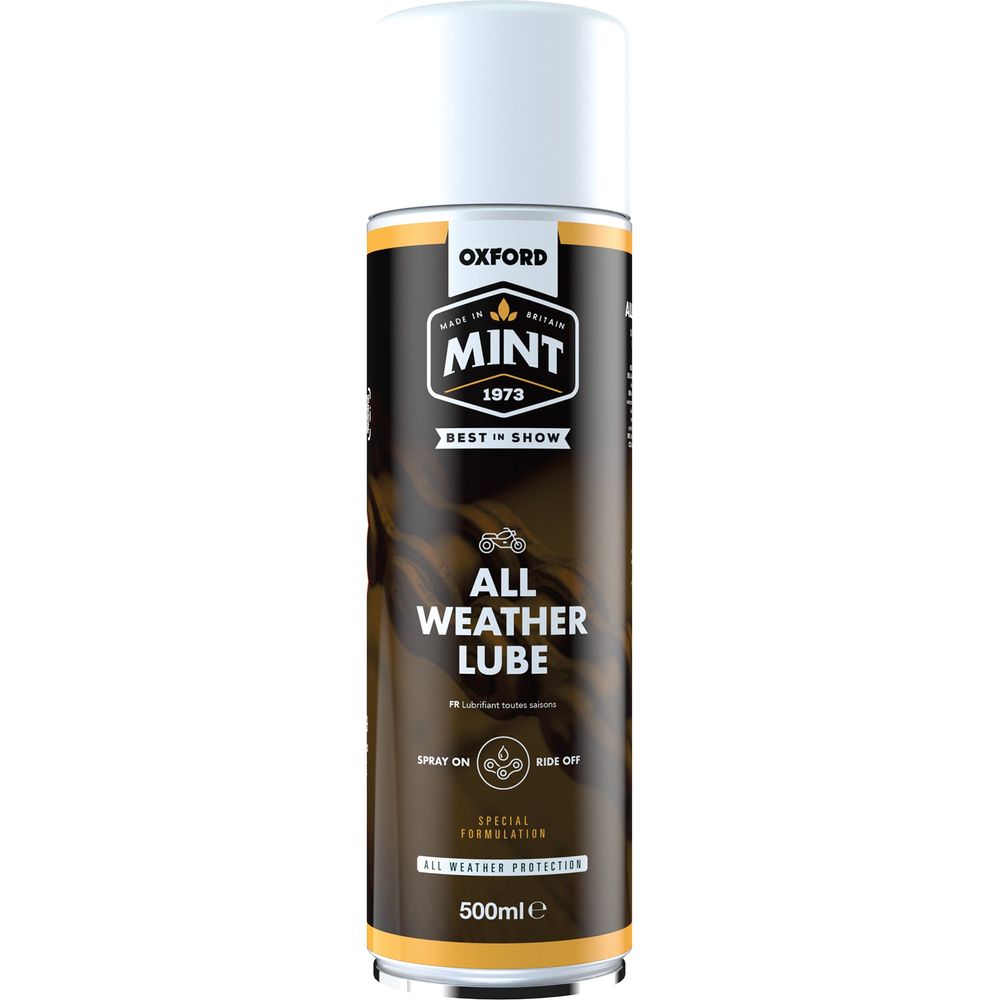 Oxford Mint All Weather Motorcycle Chain Lube - 500ml - ThrottleChimp