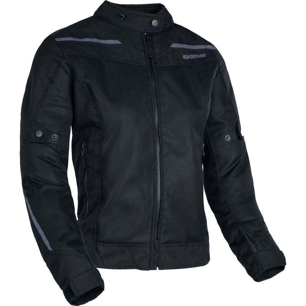 Oxford Arizona 1.0 Air Ladies Textile Jacket Stealth Black - ThrottleChimp