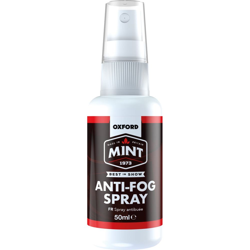 Oxford Mint Anti Fog Spray For Helmet Visors - 50ml - ThrottleChimp